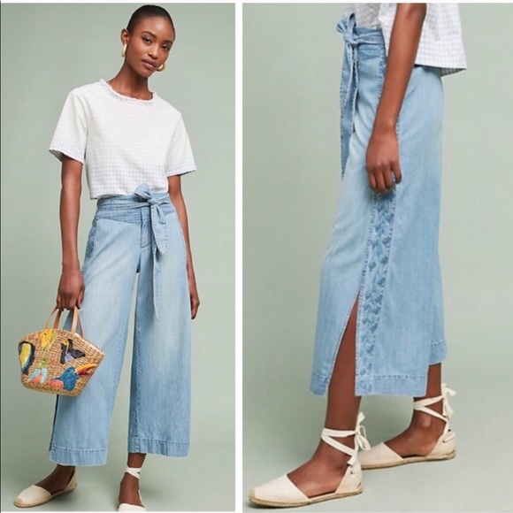 Anthropologie Denim - Anthro Cropped Denim Pants